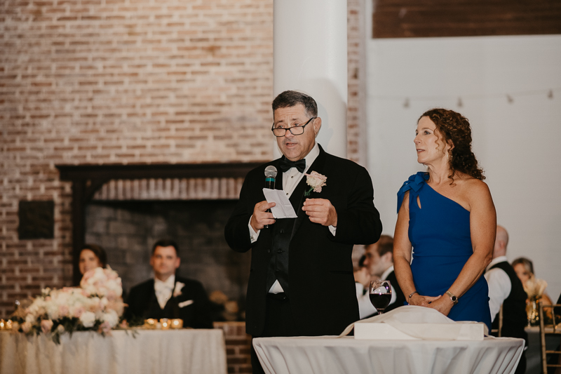 A fun wedding reception at The Hyatt Regency Chesapeake Bay, Maryland by Britney Clause Photography