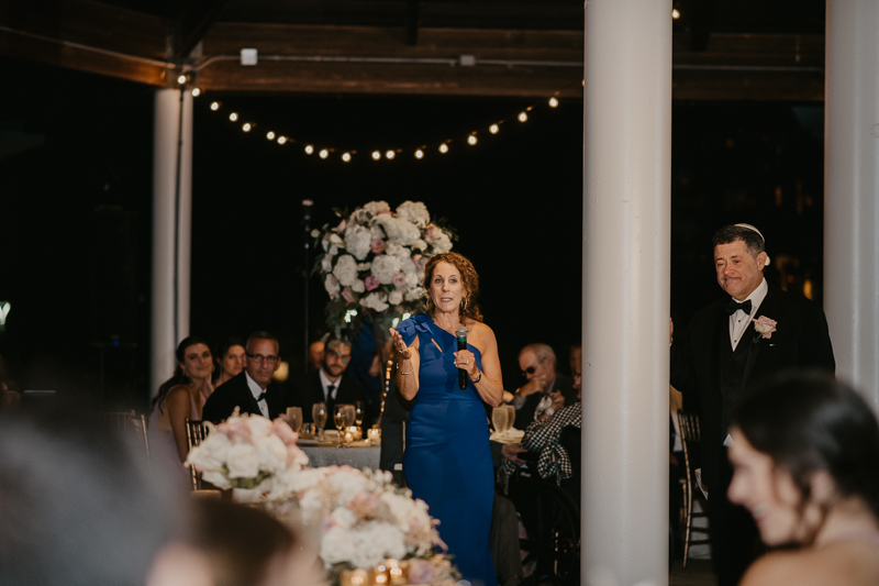 A fun wedding reception at The Hyatt Regency Chesapeake Bay, Maryland by Britney Clause Photography