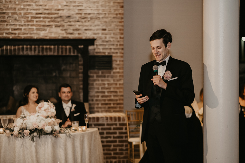 A fun wedding reception at The Hyatt Regency Chesapeake Bay, Maryland by Britney Clause Photography