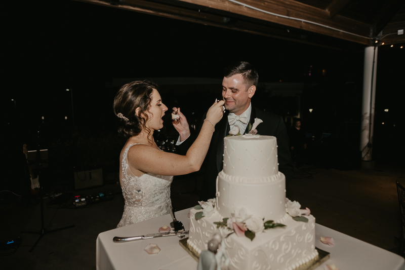 A fun wedding reception at The Hyatt Regency Chesapeake Bay, Maryland by Britney Clause Photography