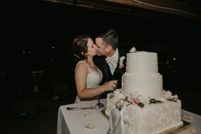 A fun wedding reception at The Hyatt Regency Chesapeake Bay, Maryland by Britney Clause Photography