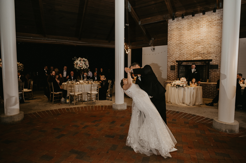 A fun wedding reception at The Hyatt Regency Chesapeake Bay, Maryland by Britney Clause Photography