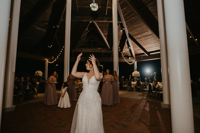 A fun wedding reception at The Hyatt Regency Chesapeake Bay, Maryland by Britney Clause Photography