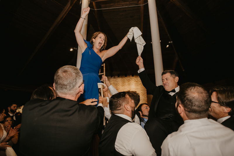 A fun wedding reception at The Hyatt Regency Chesapeake Bay, Maryland by Britney Clause Photography