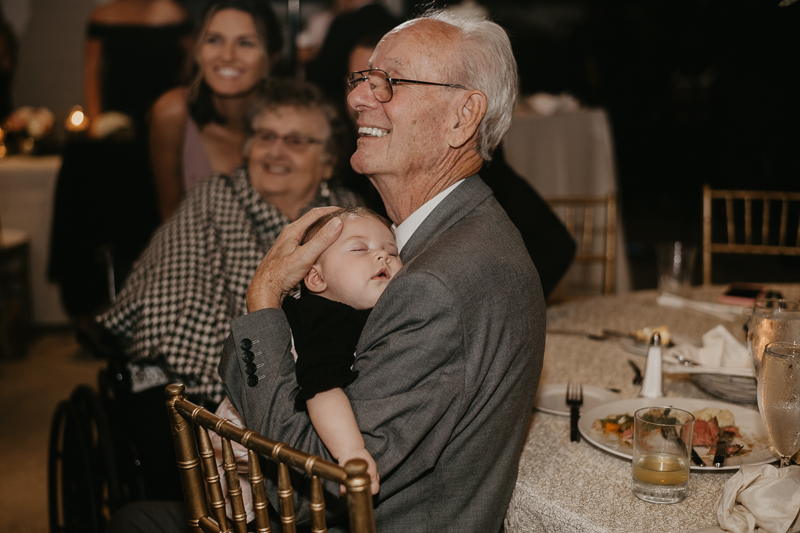 A fun wedding reception at The Hyatt Regency Chesapeake Bay, Maryland by Britney Clause Photography