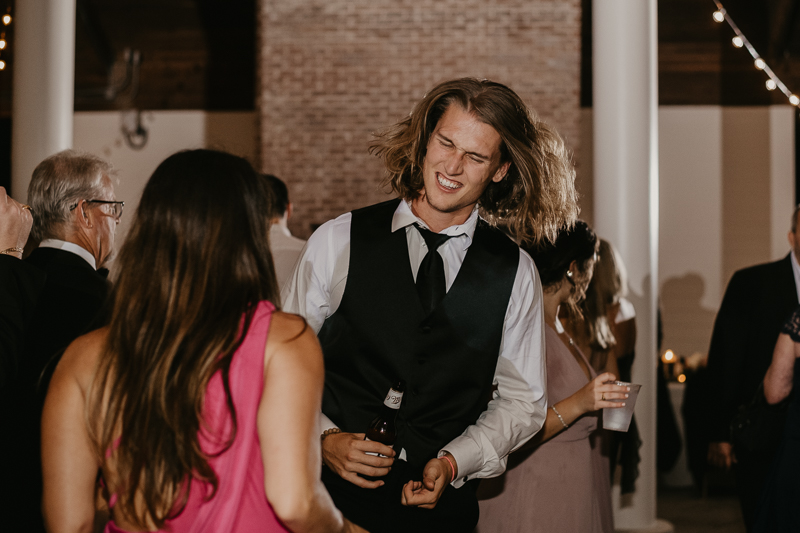 A fun wedding reception at The Hyatt Regency Chesapeake Bay, Maryland by Britney Clause Photography