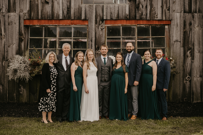 Amazing vineyard wedding at the Vineyards of Mary's Meadow in Darlington, Maryland by Britney Clause Photography