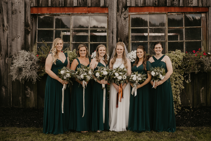 Amazing vineyard wedding at the Vineyards of Mary's Meadow in Darlington, Maryland by Britney Clause Photography