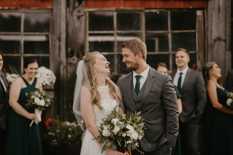 Amazing vineyard wedding at the Vineyards of Mary's Meadow in Darlington, Maryland by Britney Clause Photography