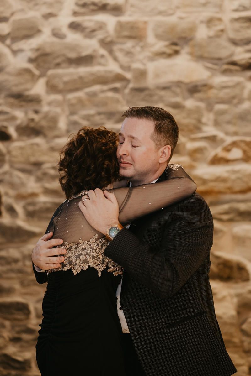 A fun evening wedding reception at the Heron Room in Baltimore, Maryland by Britney Clause Photography