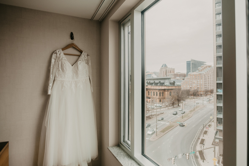 Gorgeous sparkly wedding details at the Homewood Suites Hilton Hotel for a Mt. Washington Mill Dye House in Baltimore, Maryland by Britney Clause Photography