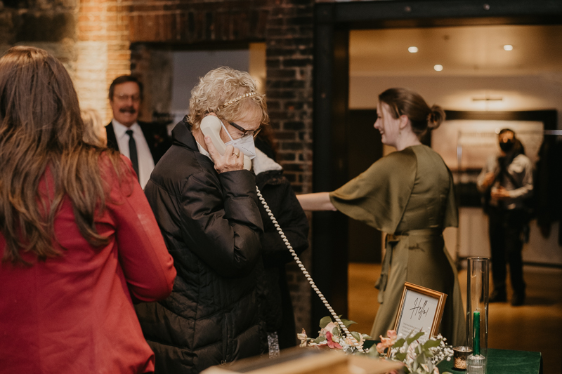 Magical wedding reception at the Mt. Washington Mill Dye House in Baltimore, Maryland by Britney Clause Photography