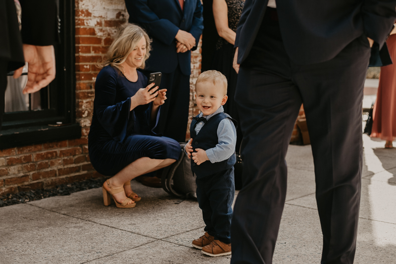 A gorgeous Spring wedding at the Mt. Washington Mill Dye House in Baltimore, Maryland by Britney Clause Photography