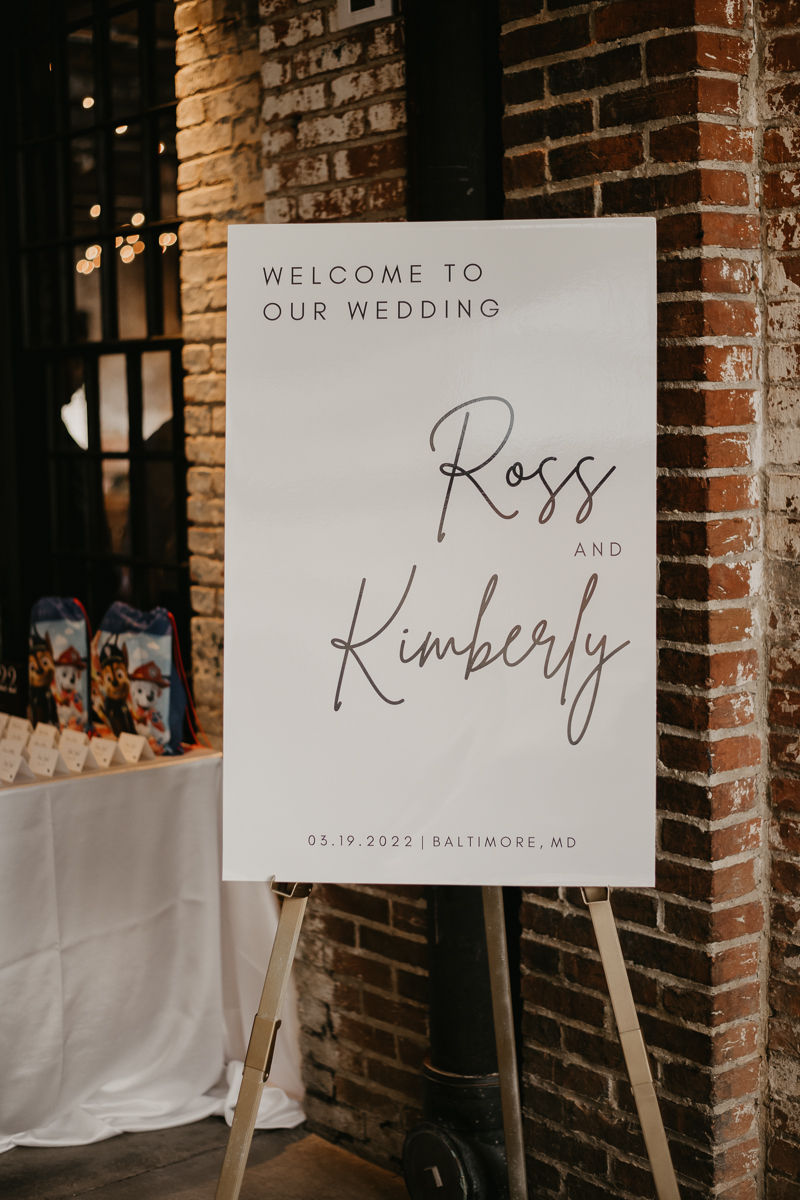 Amazing wedding ceremony florals by Scentsational Florals at the Mt. Washington Mill Dye House in Baltimore, Maryland by Britney Clause Photography