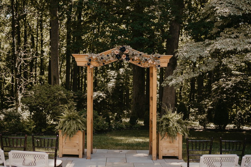 Amazing mansion ceremony at the Liriodendron Mansion in Bel Air, Maryland by Britney Clause Photography