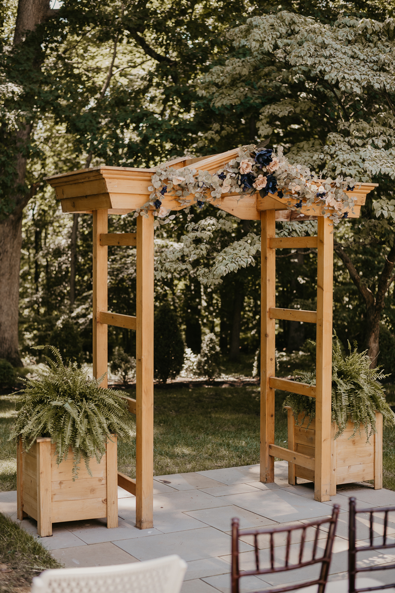 Amazing mansion ceremony at the Liriodendron Mansion in Bel Air, Maryland by Britney Clause Photography