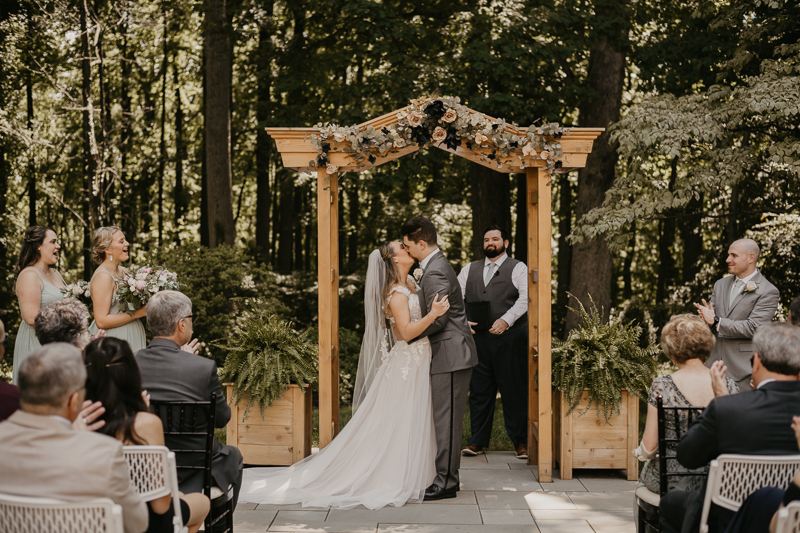 Amazing mansion ceremony at the Liriodendron Mansion in Bel Air, Maryland by Britney Clause Photography