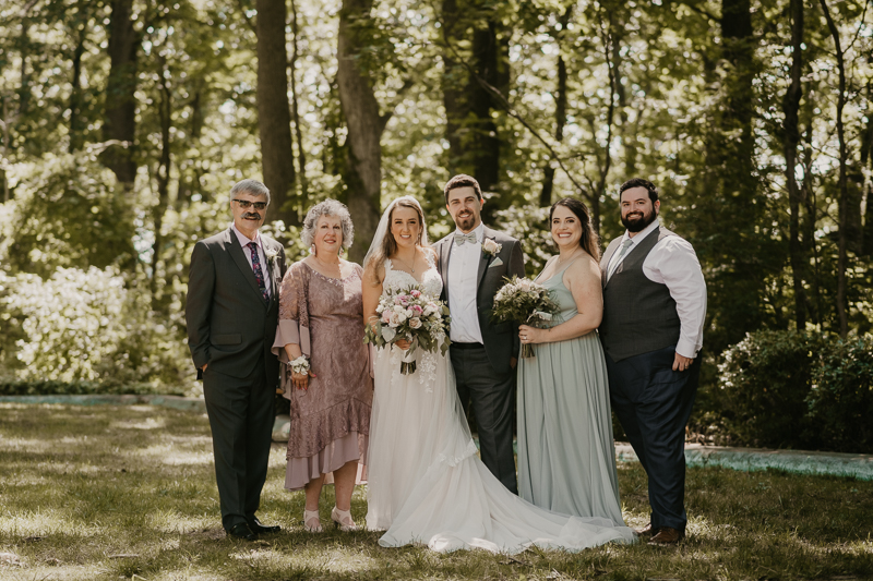 Beautiful family portraits at the Liriodendron Mansion in Bel Air, Maryland by Britney Clause Photography