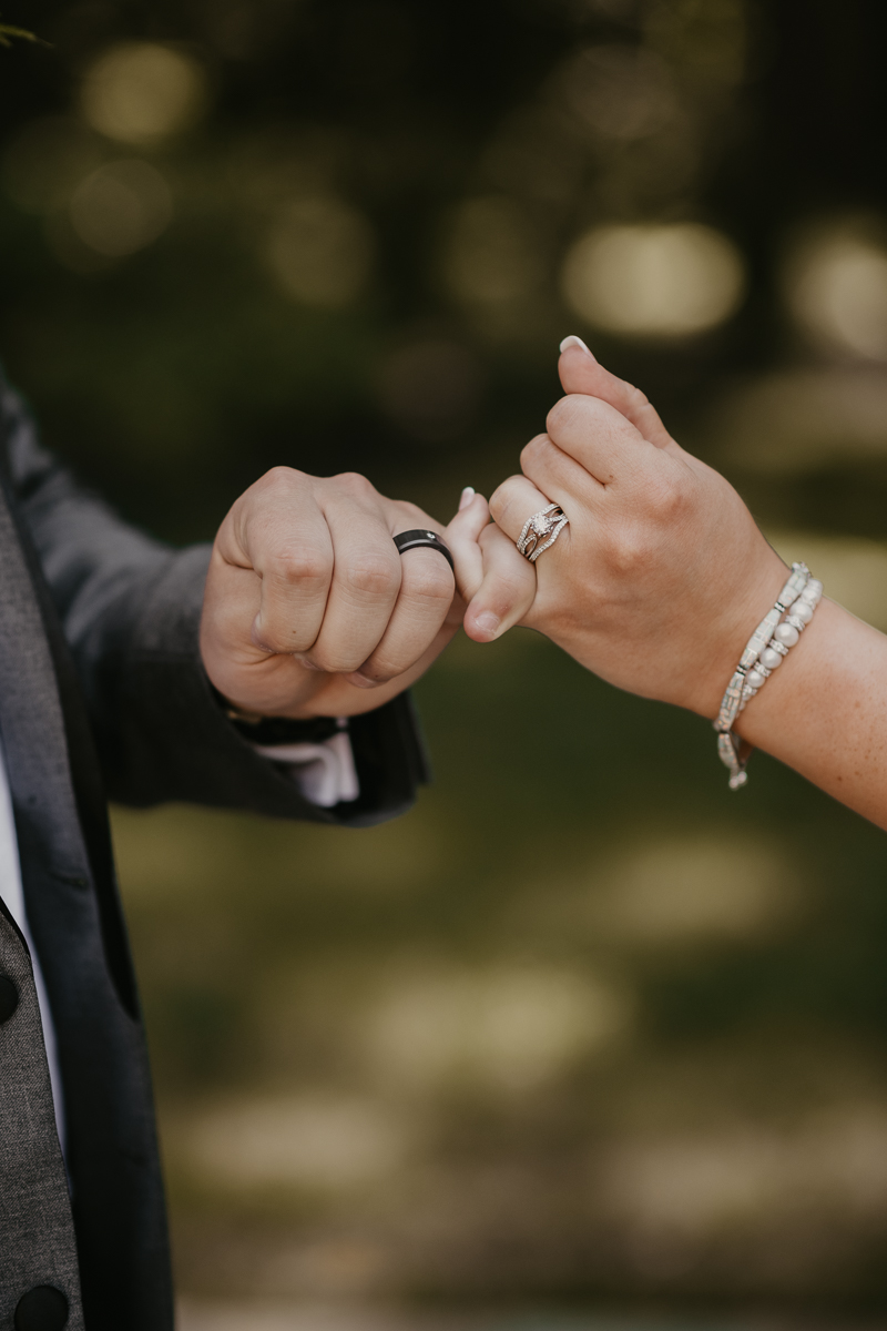 Stunning bride and groom wedding portraits at the Liriodendron Mansion in Bel Air, Maryland by Britney Clause Photography