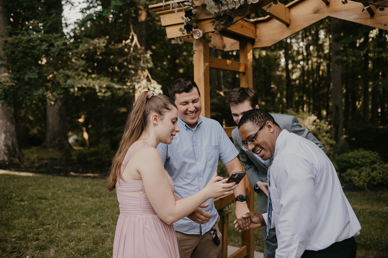 An exciting evening wedding reception by DJ Jason Burns at the Liriodendron Mansion in Bel Air, Maryland by Britney Clause Photography