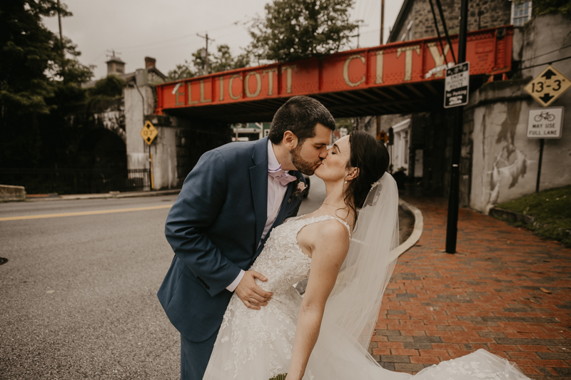 A gorgeous Summer wedding at Main Street Ballroom in Ellicott City, Maryland by Britney Clause Photography