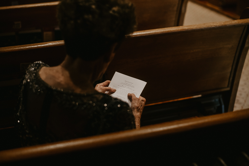 Amazing church ceremony at St. Augustine Church in Elkridge, Maryland by Britney Clause Photography