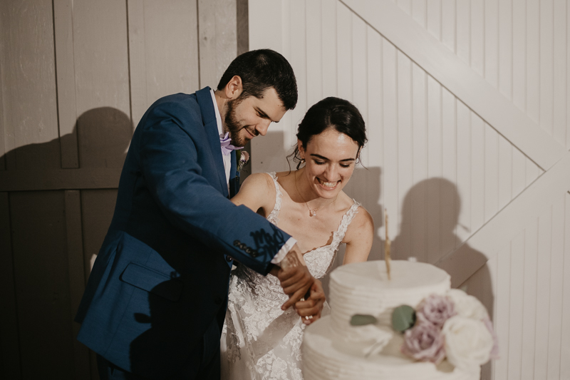 An exciting evening wedding reception by DJ Drew Albins from BMore for the Record at Main Street Ballroom in Ellicott City, Maryland by Britney Clause Photography