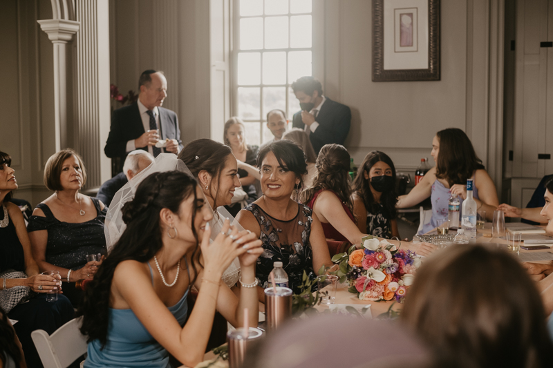 A lively Ketubah signing in the Dulany's Overlook Rose Garden in Frederick, Maryland by Britney Clause Photography