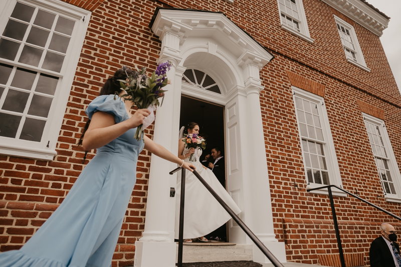 A lively Ketubah signing in the Dulany's Overlook Rose Garden in Frederick, Maryland by Britney Clause Photography