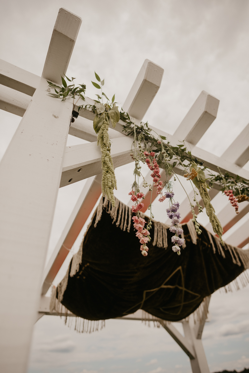 Amazing jewish ceremony at Dulany's Overlook in Frederick, Maryland by Britney Clause Photography