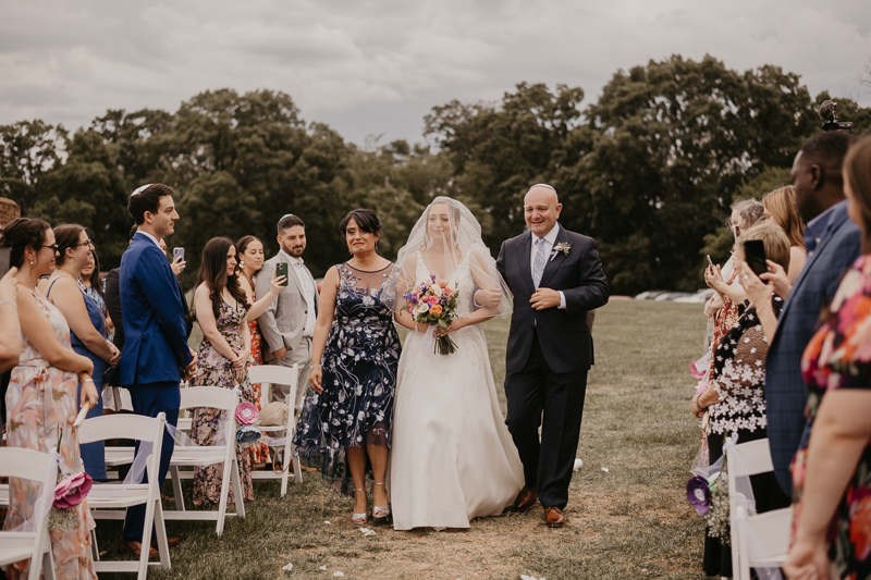 Amazing jewish ceremony at Dulany's Overlook in Frederick, Maryland by Britney Clause Photography