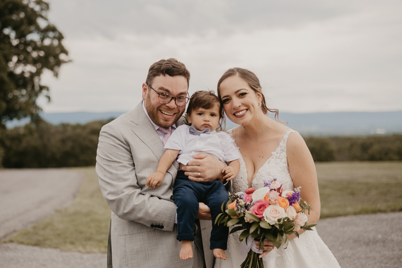 Beautiful family portraits at Dulany's Overlook in Frederick, Maryland by Britney Clause Photography