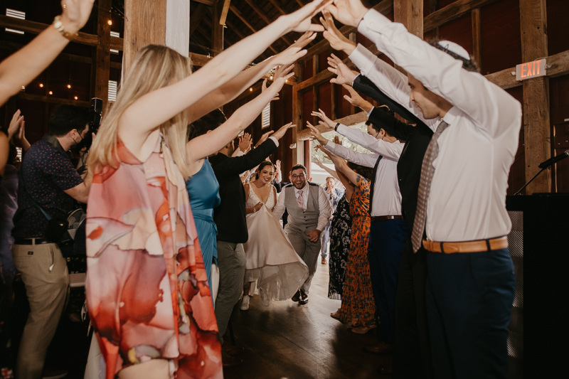 Exciting Simcha Dancing with music by Kol Chayim Orchestra at Dulany's Overlook in Frederick, Maryland by Britney Clause Photography