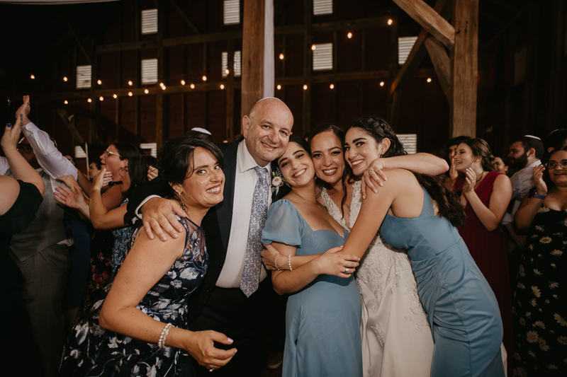 Exciting Simcha Dancing with music by Kol Chayim Orchestra at Dulany's Overlook in Frederick, Maryland by Britney Clause Photography