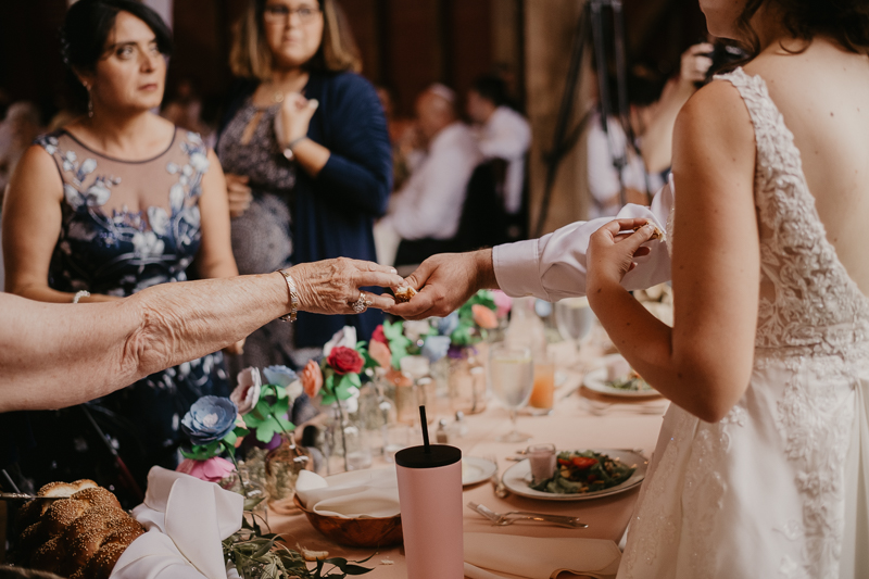 An exciting evening wedding reception by Purnell from Washington Talent at Dulany's Overlook in Frederick, Maryland by Britney Clause Photography