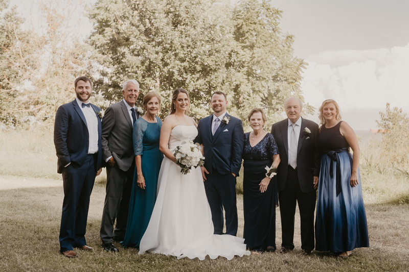 Beautiful family portraits at the Chesapeake Bay Foundation in Annapolis Maryland by Britney Clause Photography