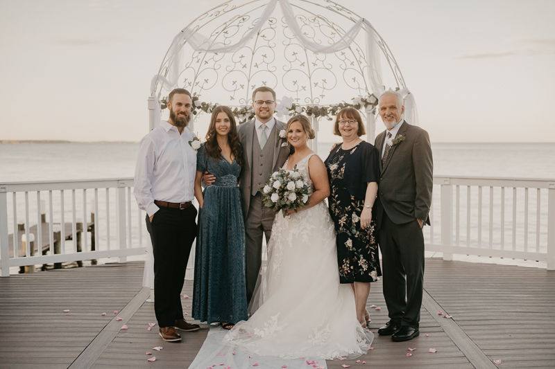 Gorgeous family groups at Celebrations at the Bay in Pasadena, Maryland by Britney Clause Photography