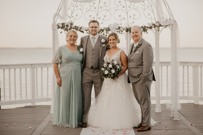 Gorgeous family groups at Celebrations at the Bay in Pasadena, Maryland by Britney Clause Photography