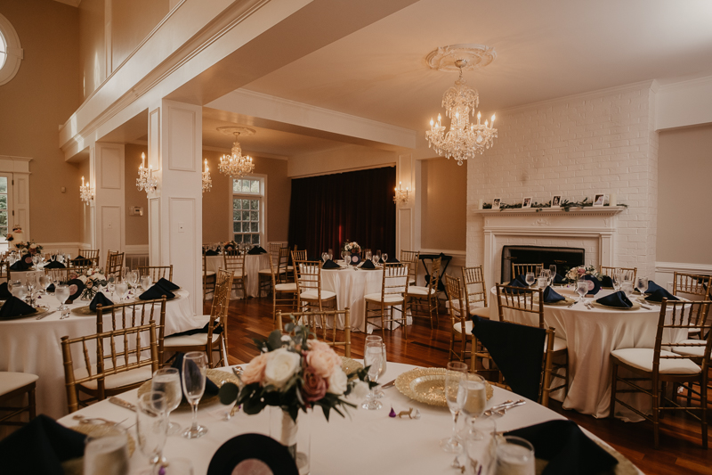 Gorgeous summery garden reception decor at Rose Hill Manor in Leesburg, Virginia by Britney Clause Photography