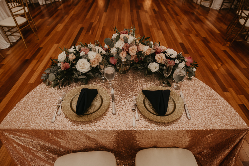 Gorgeous summery garden reception decor at Rose Hill Manor in Leesburg, Virginia by Britney Clause Photography