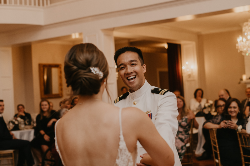 A stunning garden wedding reception at Rose Hill Manor in Leesburg, Virginia by Britney Clause Photography