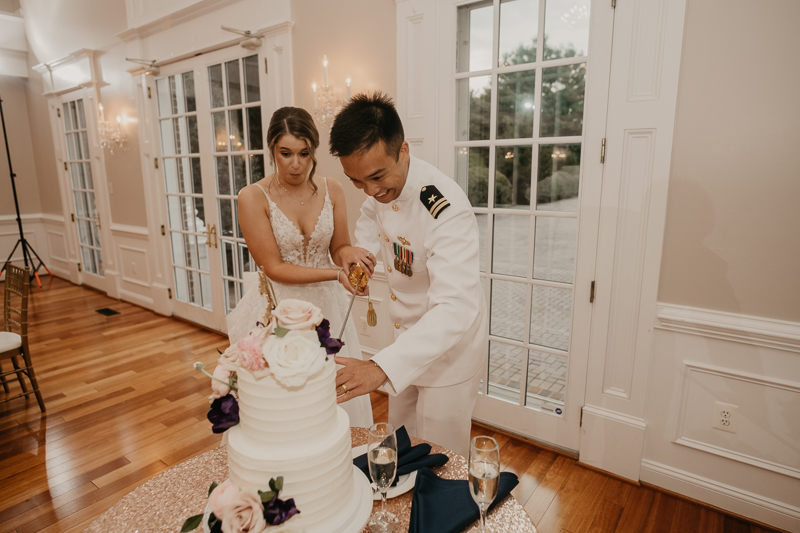 A stunning garden wedding reception at Rose Hill Manor in Leesburg, Virginia by Britney Clause Photography