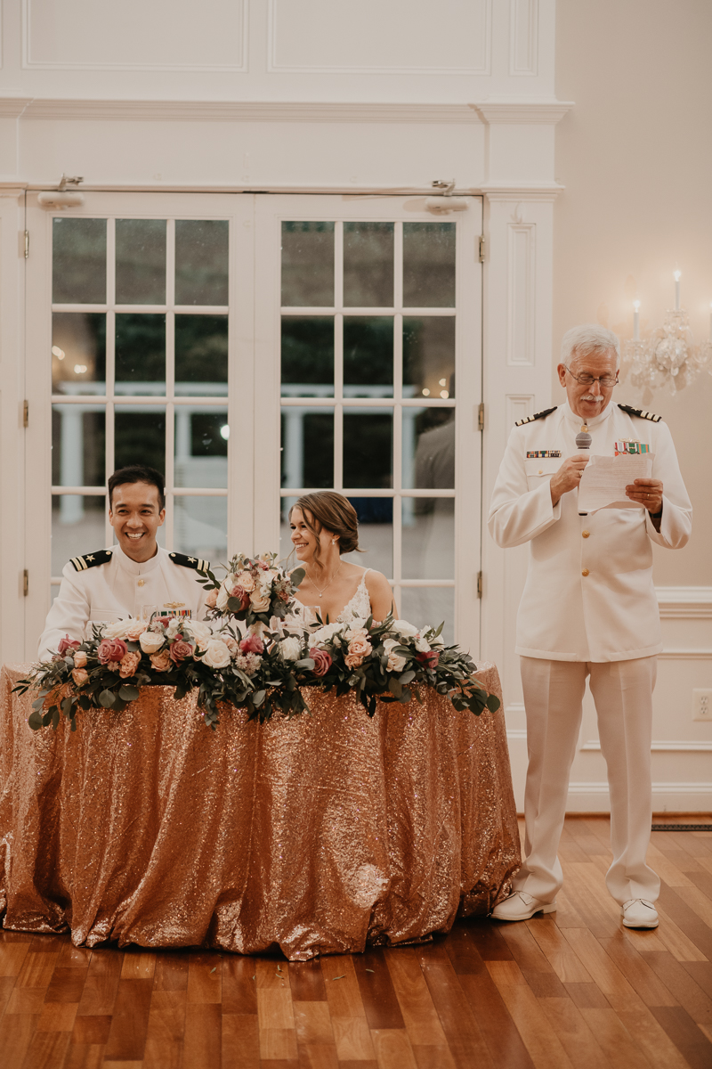 A stunning garden wedding reception at Rose Hill Manor in Leesburg, Virginia by Britney Clause Photography