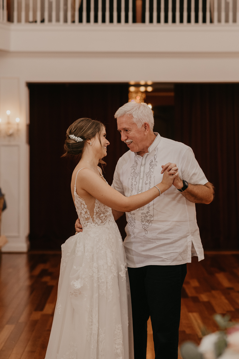 A stunning garden wedding reception at Rose Hill Manor in Leesburg, Virginia by Britney Clause Photography