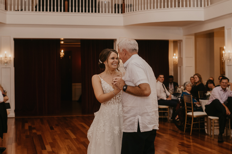 A stunning garden wedding reception at Rose Hill Manor in Leesburg, Virginia by Britney Clause Photography