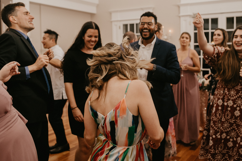 A stunning garden wedding reception at Rose Hill Manor in Leesburg, Virginia by Britney Clause Photography