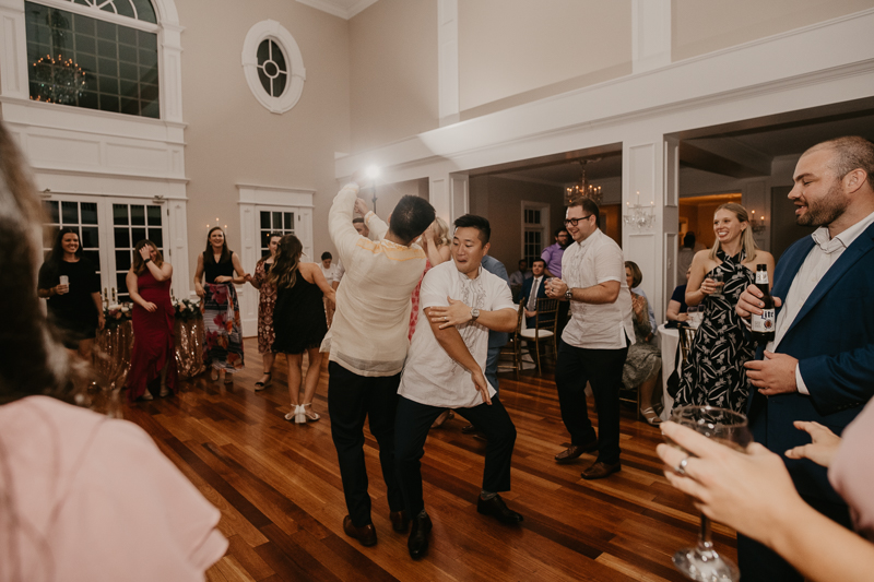 A stunning garden wedding reception at Rose Hill Manor in Leesburg, Virginia by Britney Clause Photography