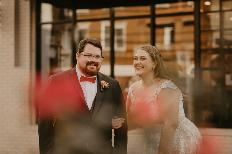 A gorgeous Fall wedding at Main Street Ballroom in Ellicott City, Maryland by Britney Clause Photography