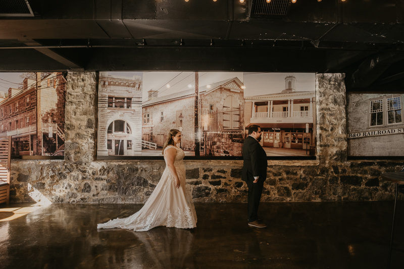 An emotional first look at Main Street Ballroom in Ellicott City, Maryland by Britney Clause Photography