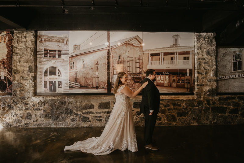 An emotional first look at Main Street Ballroom in Ellicott City, Maryland by Britney Clause Photography